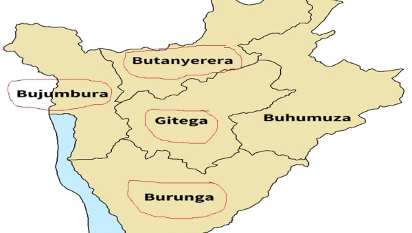 Burundi : neuf personnes tuées en une semaine dans quatre provinces 